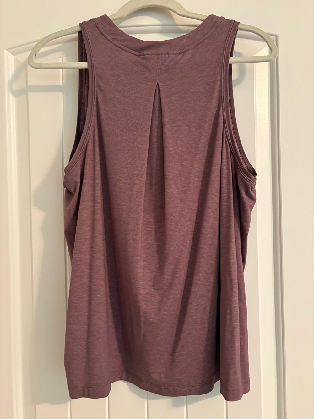 Athleta Mauve Cold-Shoulder Tank Top - Picture 5 of 6